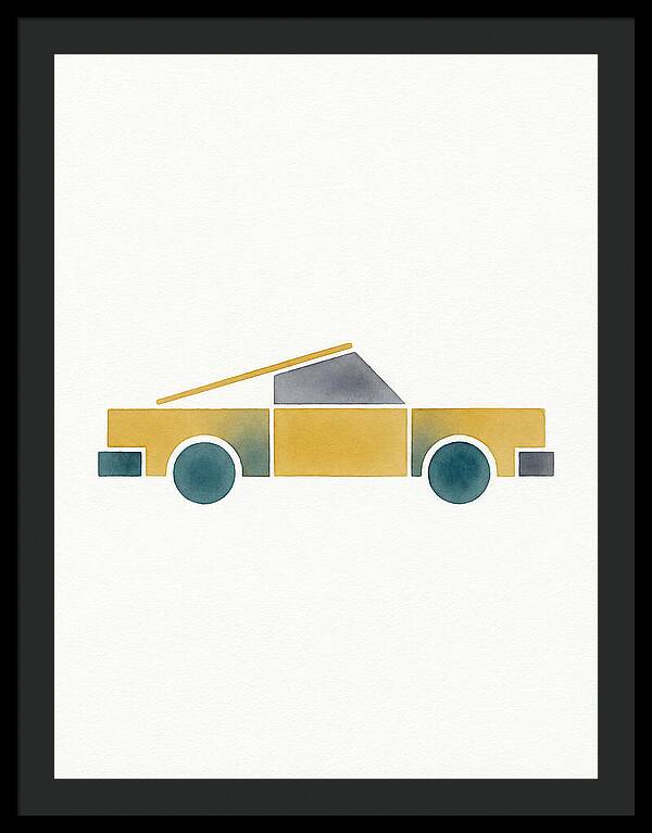 Retro Car Silhouette