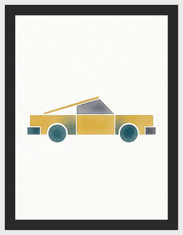 Retro Car Silhouette