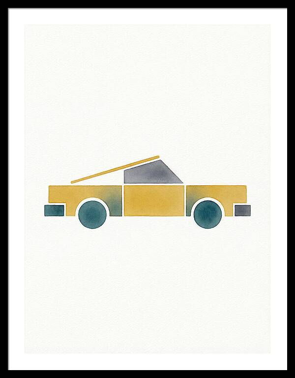Retro Car Silhouette