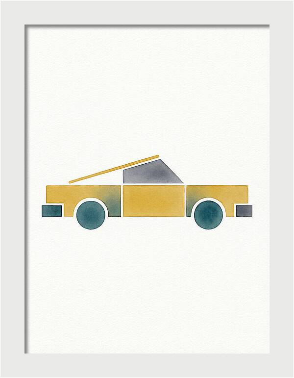 Retro Car Silhouette