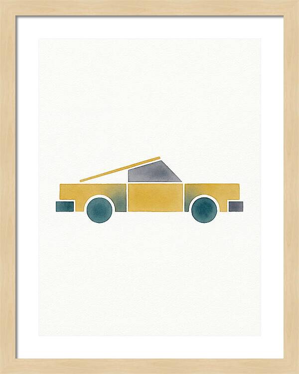 Retro Car Silhouette