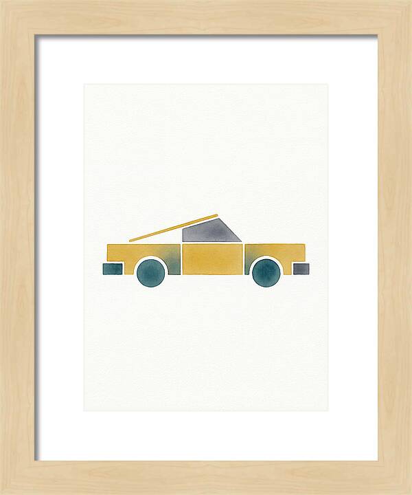 Retro Car Silhouette