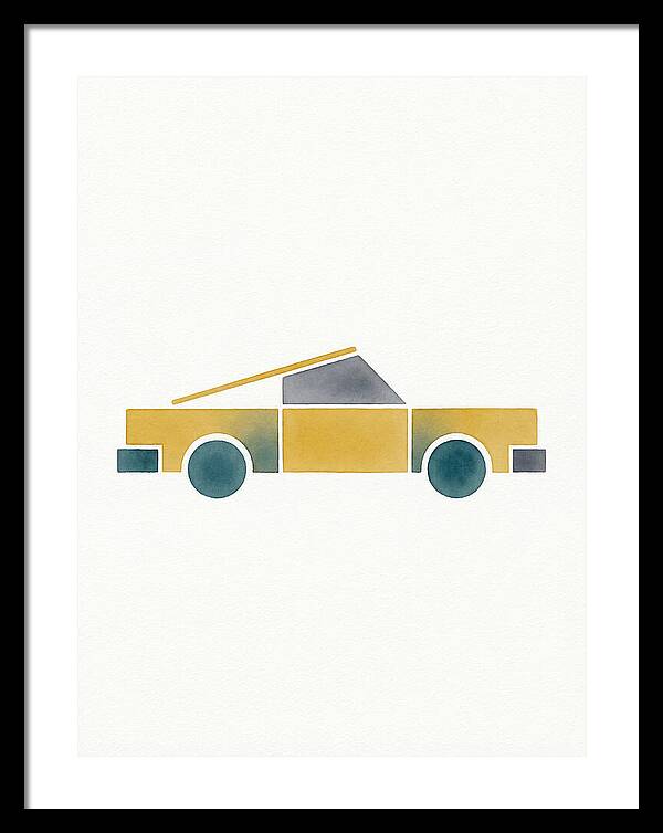 Retro Car Silhouette
