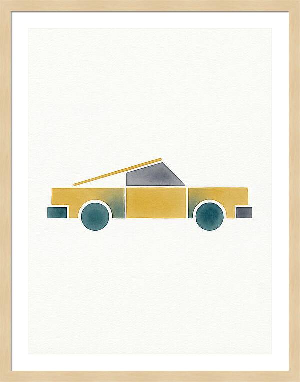 Retro Car Silhouette