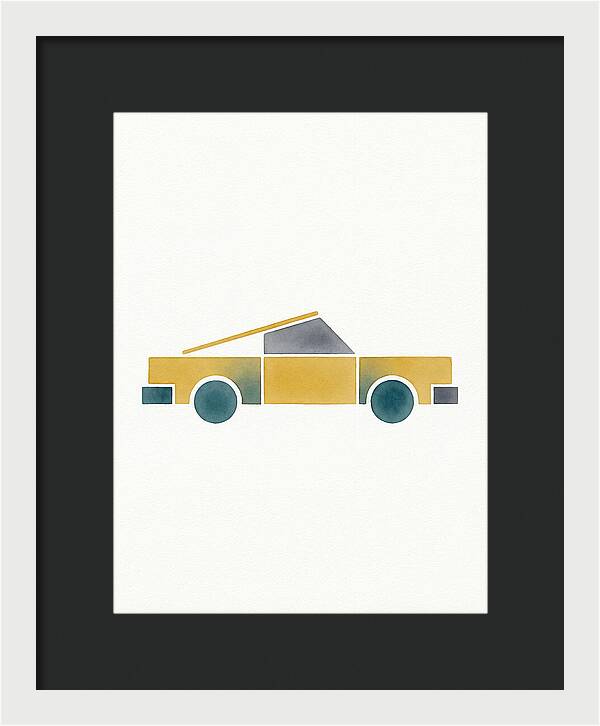 Retro Car Silhouette