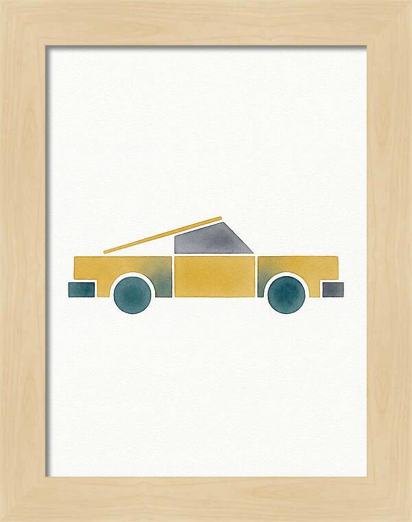 Retro Car Silhouette