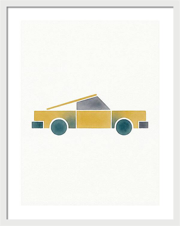 Retro Car Silhouette