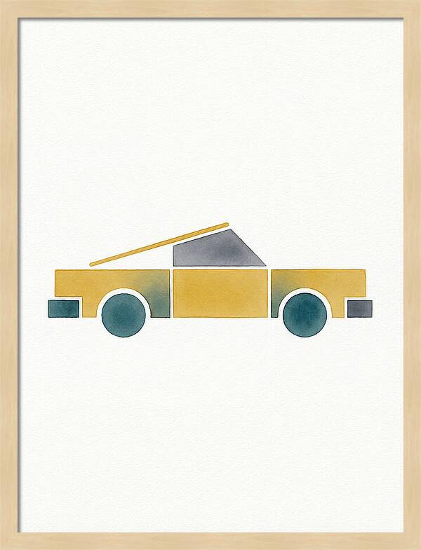 Retro Car Silhouette