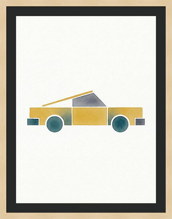 Retro Car Silhouette