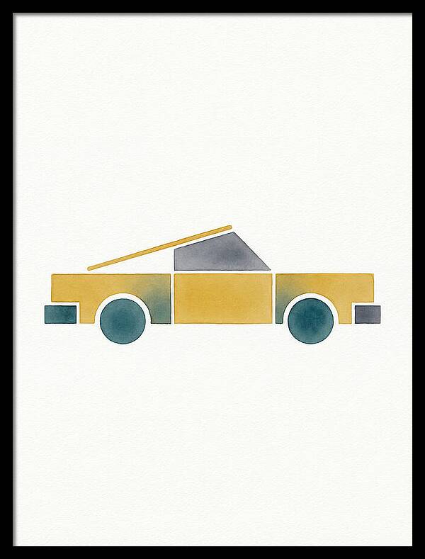 Retro Car Silhouette