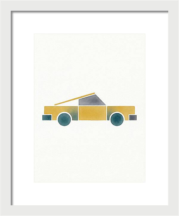 Retro Car Silhouette