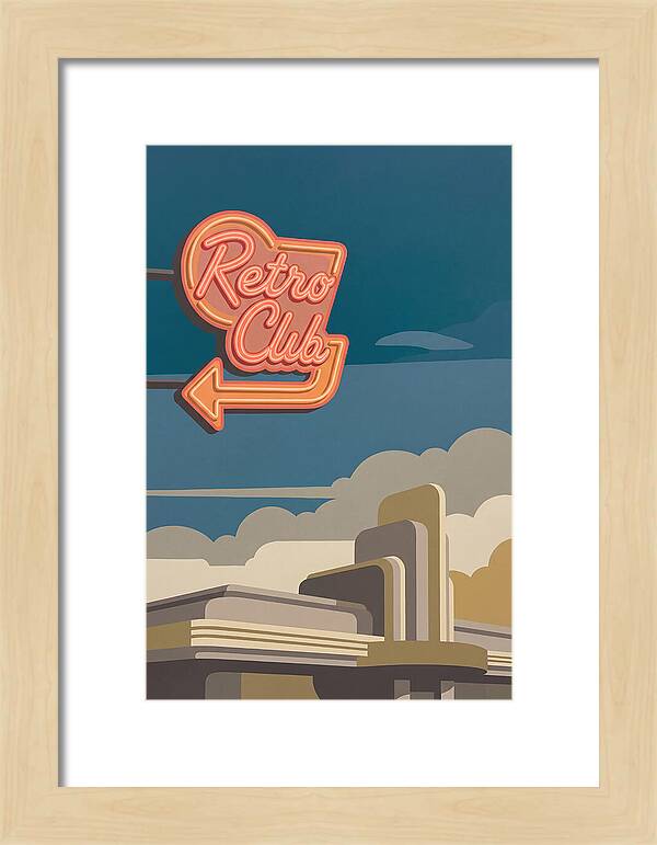 Retro Club Neon Sign