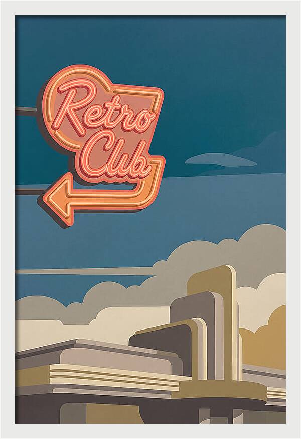 Retro Club Neon Sign