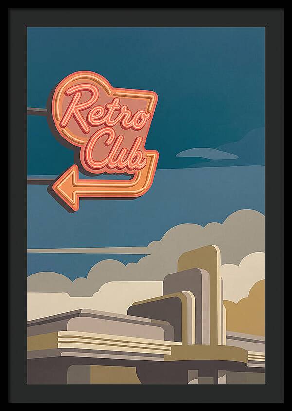 Retro Club Neon Sign