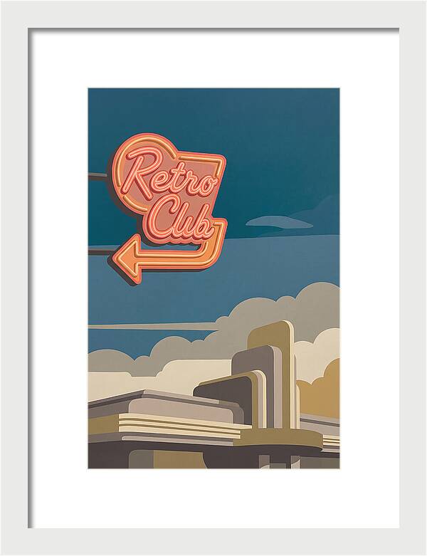 Retro Club Neon Sign
