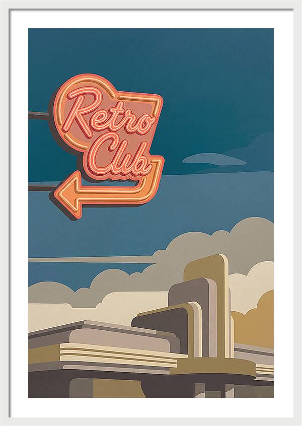 Retro Club Neon Sign