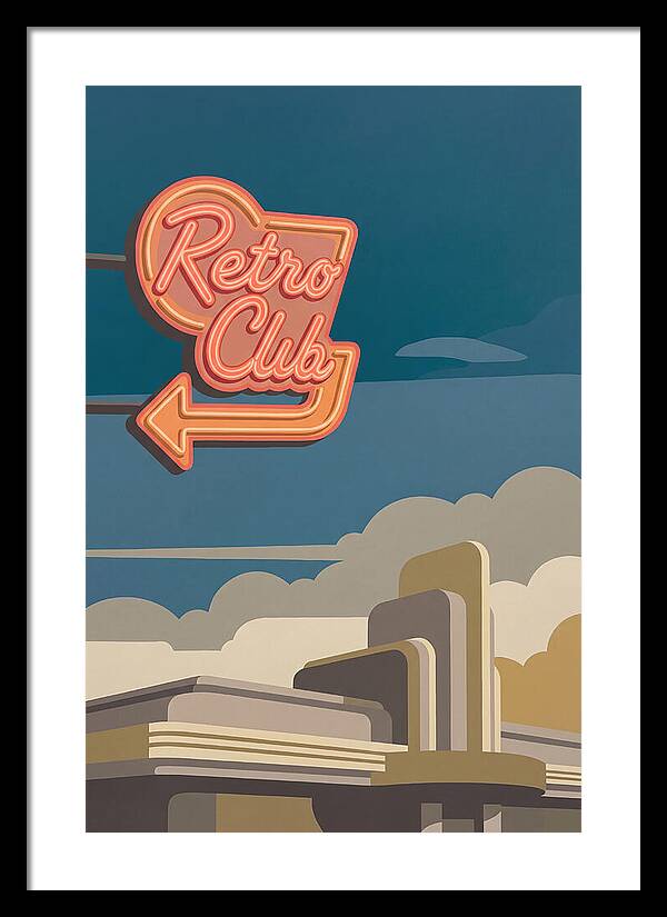 Retro Club Neon Sign
