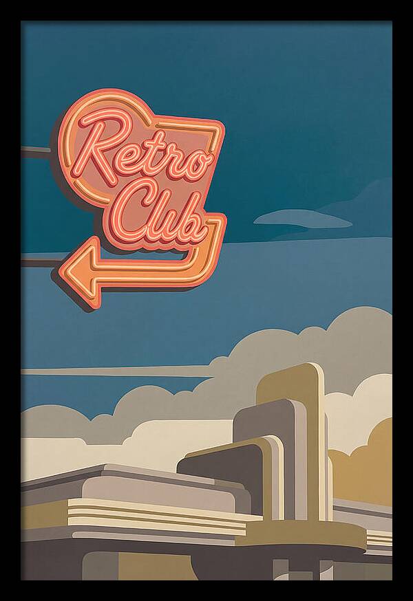Retro Club Neon Sign