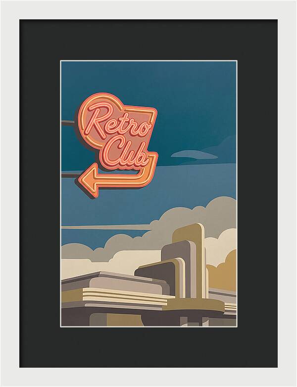 Retro Club Neon Sign
