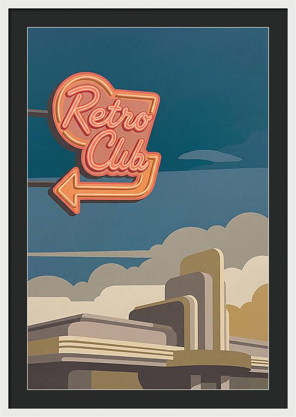 Retro Club Neon Sign