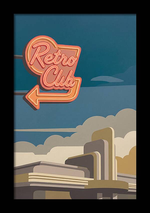 Retro Club Neon Sign