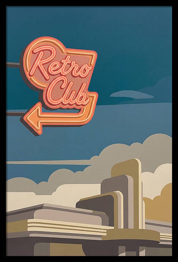 Retro Club Neon Sign