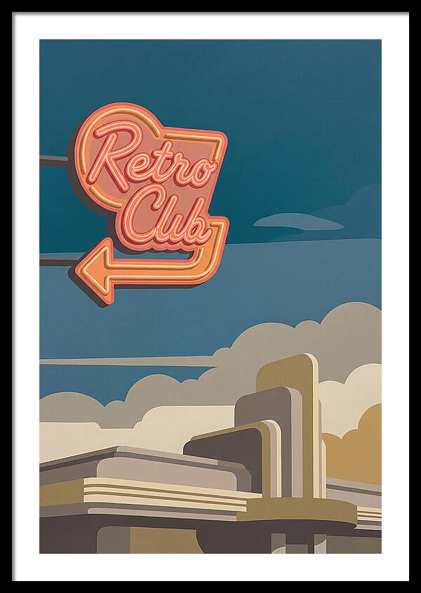 Retro Club Neon Sign