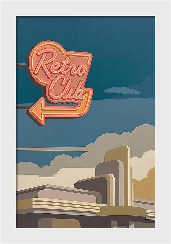 Retro Club Neon Sign