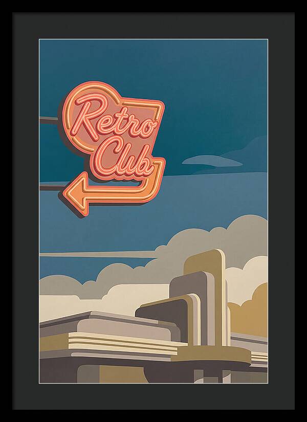 Retro Club Neon Sign