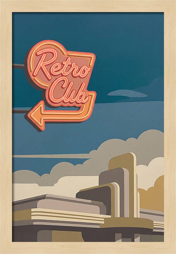 Retro Club Neon Sign