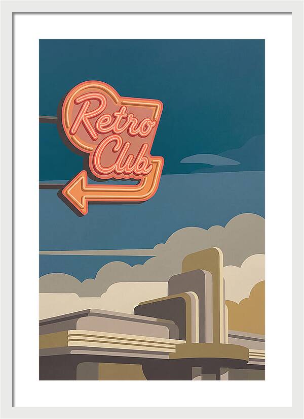 Retro Club Neon Sign