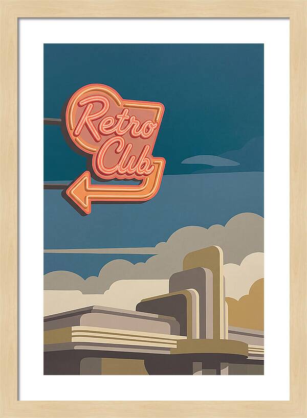 Retro Club Neon Sign