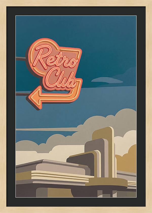 Retro Club Neon Sign