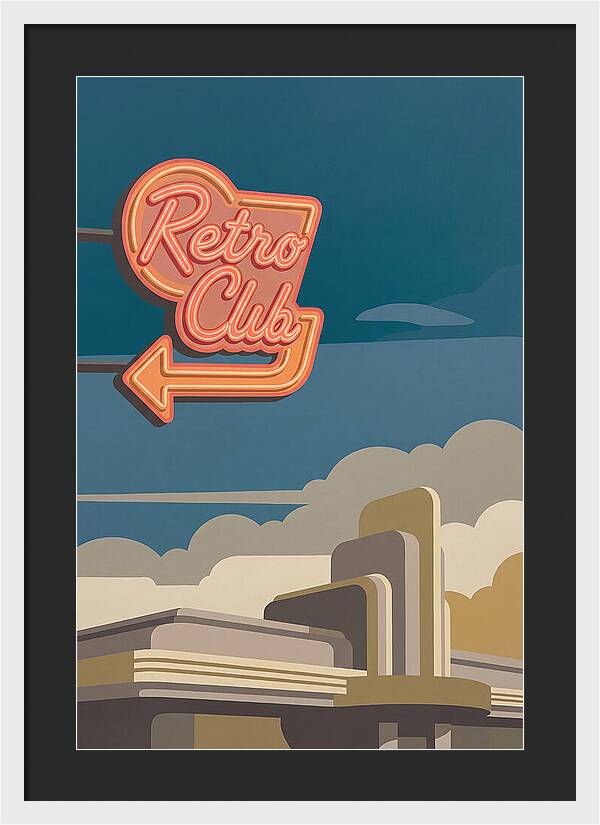 Retro Club Neon Sign