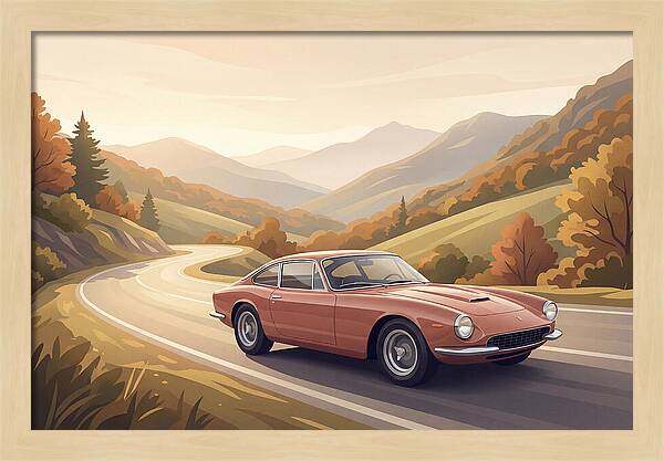 Retro Sports Car Adventure