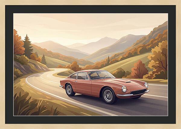 Retro Sports Car Adventure