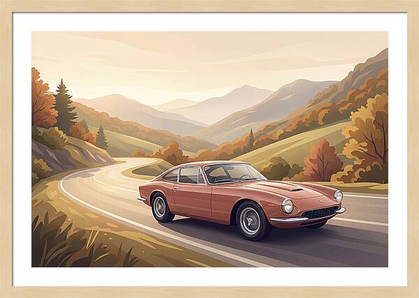 Retro Sports Car Adventure