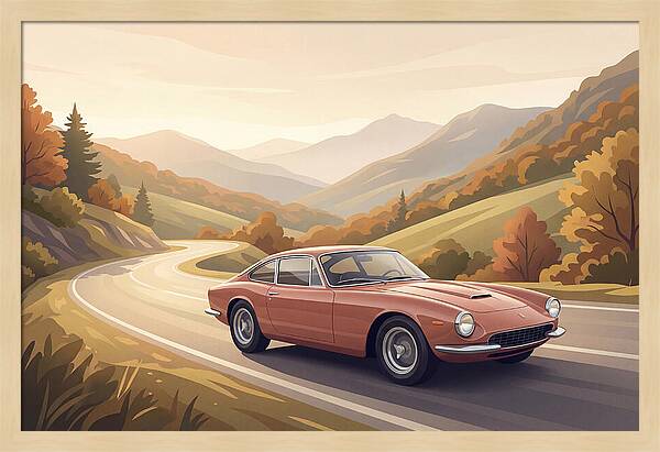 Retro Sports Car Adventure