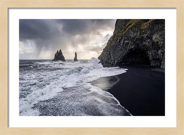 Reynisfjara Black Sand Beach Serenity