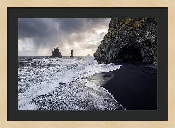 Reynisfjara Black Sand Beach Serenity