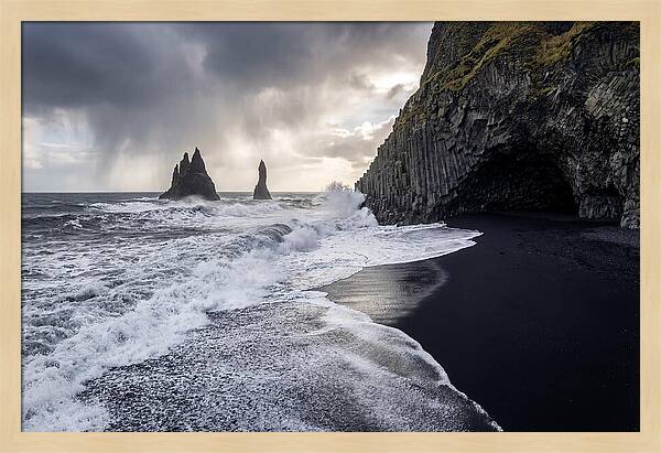 Reynisfjara Black Sand Beach Serenity
