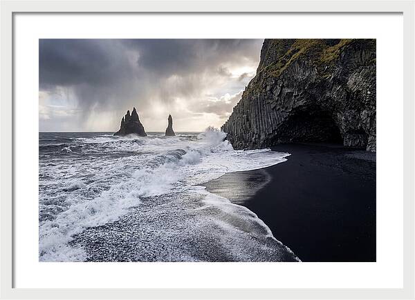 Reynisfjara Black Sand Beach Serenity