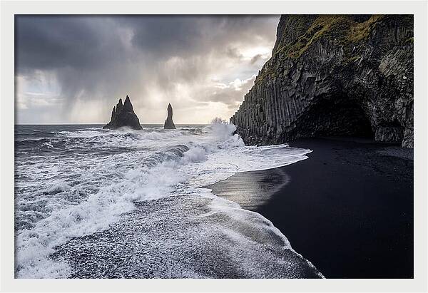 Reynisfjara Black Sand Beach Serenity