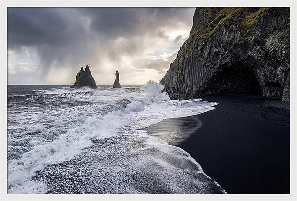 Reynisfjara Black Sand Beach Serenity