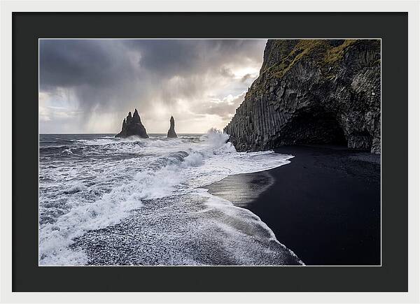 Reynisfjara Black Sand Beach Serenity