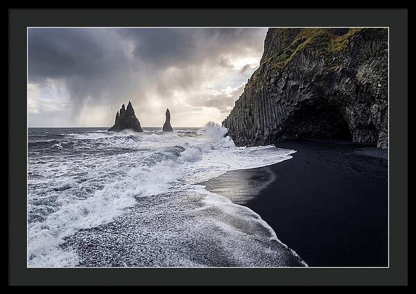 Reynisfjara Black Sand Beach Serenity