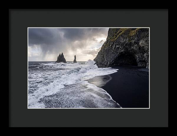 Reynisfjara Black Sand Beach Serenity