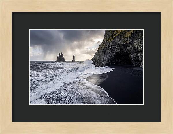 Reynisfjara Black Sand Beach Serenity