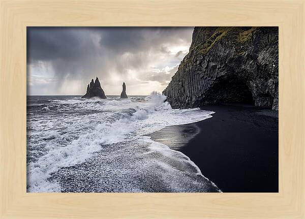Reynisfjara Black Sand Beach Serenity