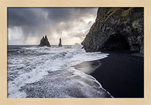 Reynisfjara Black Sand Beach Serenity